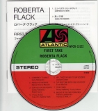 Flack, Roberta : First Take : CD & Japanese insert